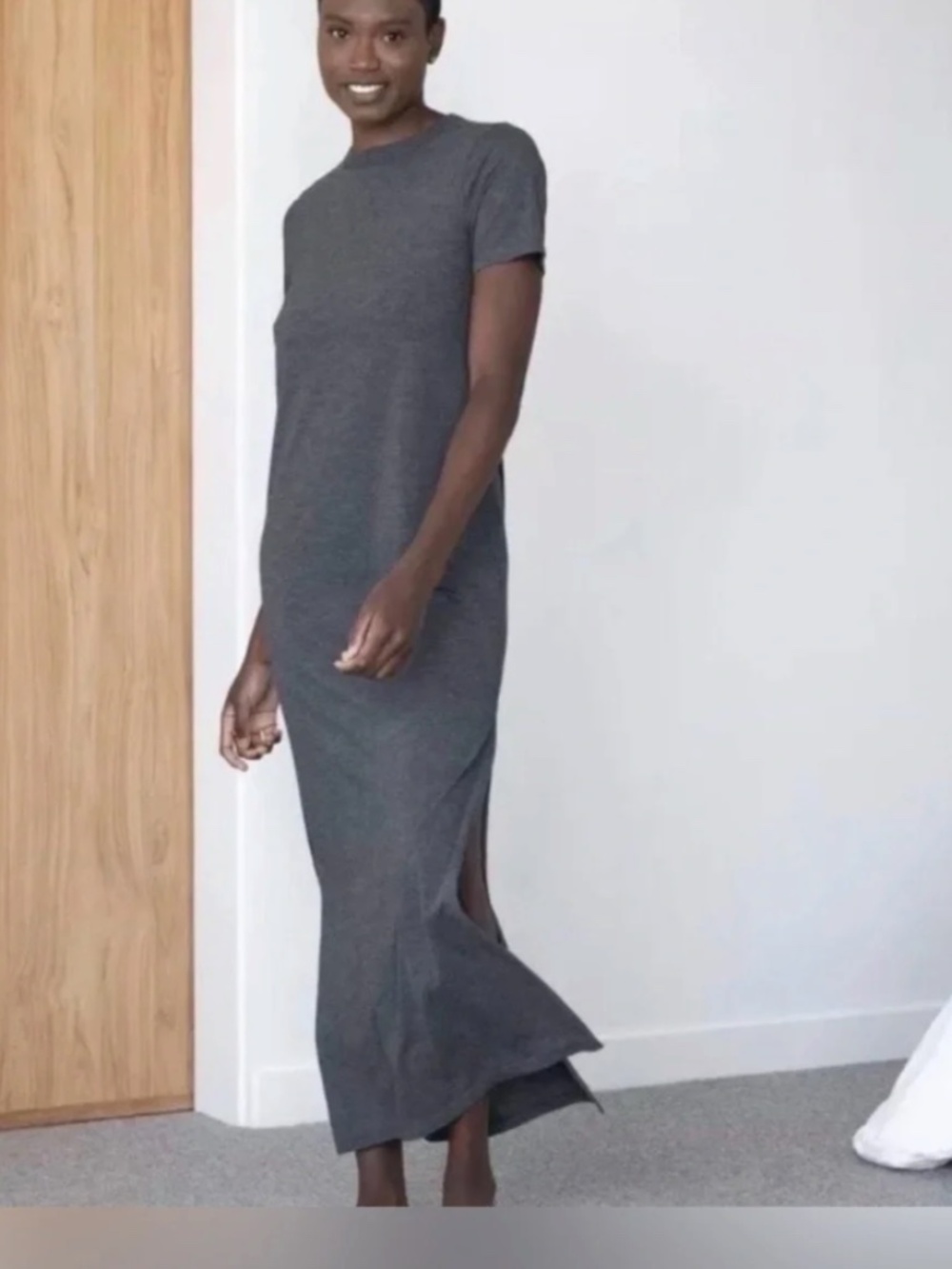 LUNYA - Restore Long Mercurial Casual Maxi Dress - Brand New - Dress- Size Large